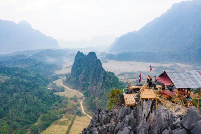 Consiana Hotel Vang Vieng Extérieur photo